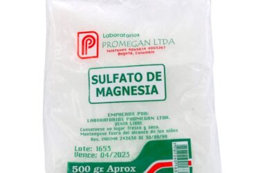 SULFATO DE MAGNESIA 500 GR PROMEGAN