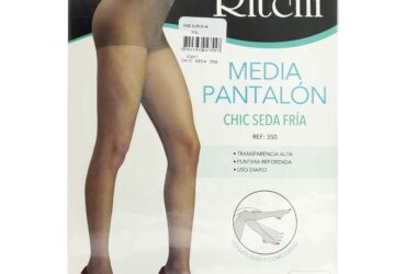 MEDIAS RITCHI CHIC SEDA XL NEGRO