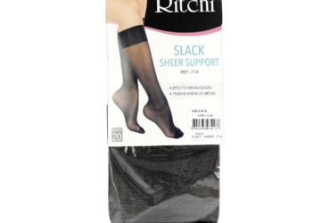 MEDIAS RITCHI SHEER SLACK NEGRO