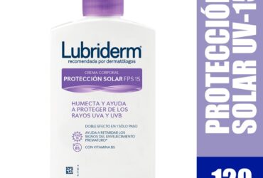 LUBRIDERM LOCION U.V.15 120 ML