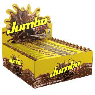CHOCOLATINA JUMBO ALMENDRA GDE 12 UND