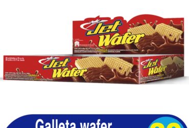 GALLETAS WAFER JET VAINILLA 20 UND
