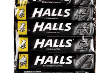 HALLS EXTRA STRONG 12 BARRAS