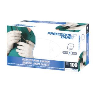 GUANTE DESECH.PRECISION LATEX 100 UND S