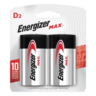 PILA ENERGIZER MAX ALKALINA GDE.2 UND