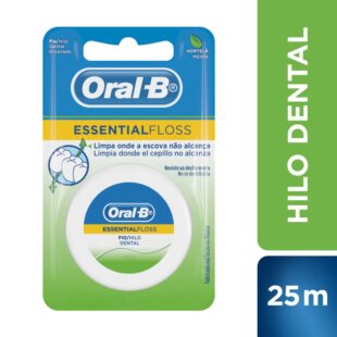 SEDA DENTAL ORAL-B ESS.FLOSS MENTA 25MTS