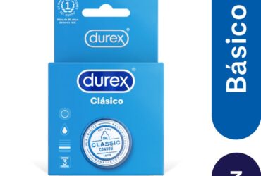 PRESERVAT.DUREX CLASICO 3 UND