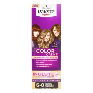 PALETTE CREM TUBO 6-0 RUBIO OSCURO