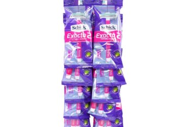 MAQ.SCHICK EXACTA PIEL DELICADA 12UDS