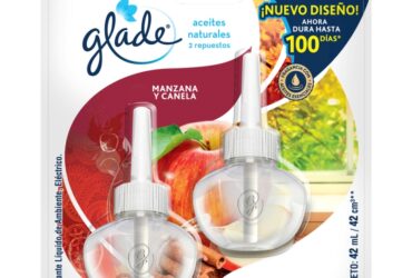 AMBIENT.GLADE 2 REP.ACEITE MANZANA