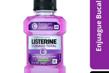 LISTERINE CUIDADO TOTAL 180 ML