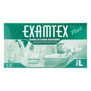 GUANTE EXAMTEX PROTEX 100 UND T.L