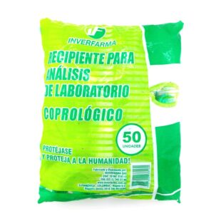 CAJA COPROLOGICA 50 UND INVERFARMA