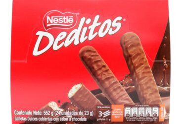 DEDITOS DE CHOCOLATE 23 GR 24 UND
