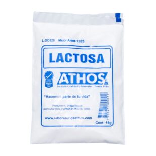 LACTOSA O AZUCAR DE LECHE 15 GRS 30 UND