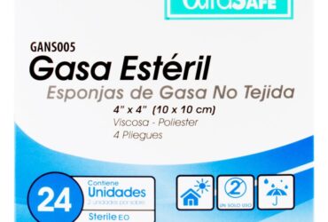 GASA ALFA EST.NO TEJIDA 4X4 10 CM 24 UND