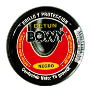 BETUN EN PASTA BOWY NO.1 NEGRO 15 GR