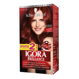 IGORA BRILLANCE D.T 589I ROJO BORG INTE.
