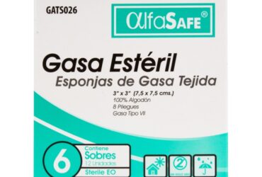 GASA ALFA ESTERIL TEJIDA 3X3 6 SBS