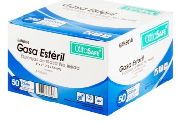 GASA ALFA EST.NO TEJIDA 3X3 7.5 CM 50UND