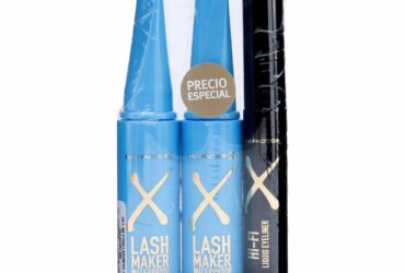 2 PESTANINA LASH MAKER NEGRA+DEL.NEG.P.E