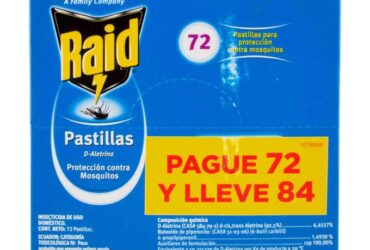 RAID PASTILLAS 84 UNIDADES