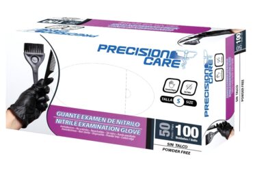 GUANTE NITRI.PRECISION NEGRO S 100 UND