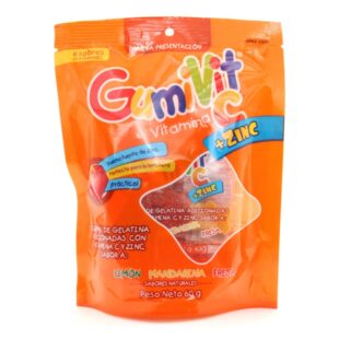 GOMAS GUMIVIT C+ZINC BOLSA 6 SBS MINIPAC