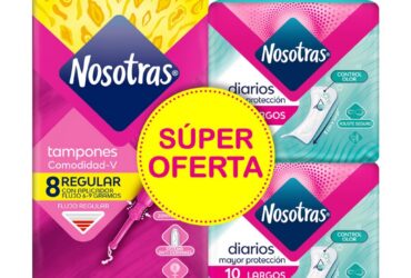 TAMP.NOSOTRAS.APLI.REG.8UN+2PRO.LAR.S.OF