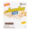 CHOC.JUMBO FLOW BLANCA 18 GR 10 UNIDADES