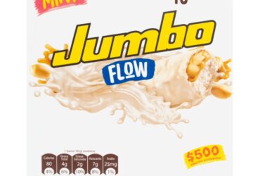 CHOC.JUMBO FLOW BLANCA 18 GR 10 UNIDADES