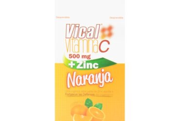 VICAL VITAMINA C 500MG+ZINC NAR. 100 TBS