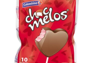 CHOCMELOS CORAZON 10 UNIDADES