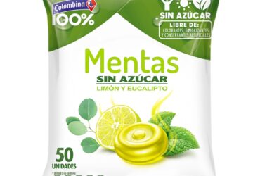 MENTAS LIMON EUCALIPTO 50 UND 150 GR