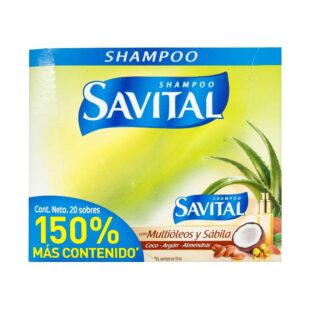 CHA.SAVITAL MULTIOLEOS 20 SBS 25 ML