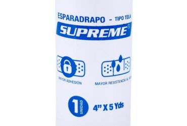 ESPARADRAPO TELA BLANCO SUPREME 4X5 YARD