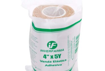 VENDA ELASTICA ADHESIVA 4X5 PIEL INVERFA