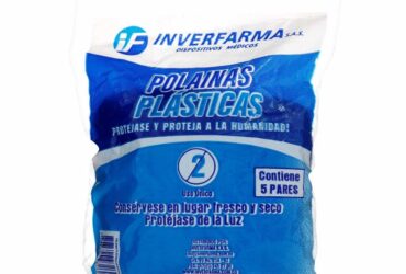 POLAINA PLASTICA 10 UND(5 PAR)INVERFARMA