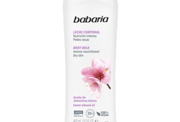 CRE.BABARIA BODY MILK ALMENDRAS 400 ML
