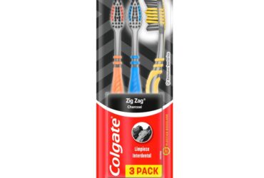 3 CEP.DENTAL COLGATE ZIG ZAG CHARCOAL