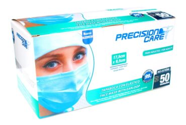 TAPABOCAS ETERNA ADULTO AZUL 50 UNDS
