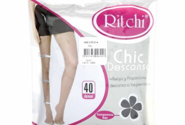 MEDIA PANT.RITCHI CHIC DESCANSO NEGRO XL