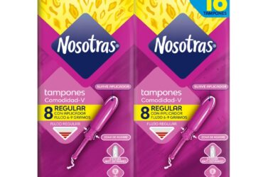TAMPON NOSOTRAS APLICADOR REGULAR 16 UND