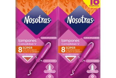 TAMPON NOSOTRAS APLICADOR SUPER 16 UNDS