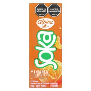 SOKA TETRA MANDARINA 200 MILILITROS