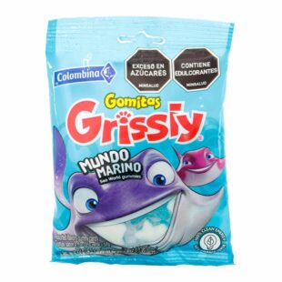 GOMAS GRISSLY MUNDO MARINO 70 GR