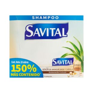 CHA SAVITAL RESTAUR AMINOAC 25ML 20SBS