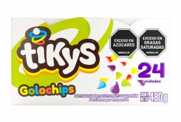 CHOCOLATINA TIKYS GOLOCHIPS 20GRS 24UND