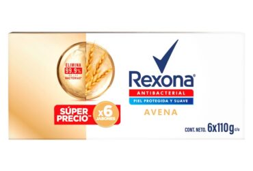 6 JAB REXONA ANTIBACTERIAL AVENA 110GRS