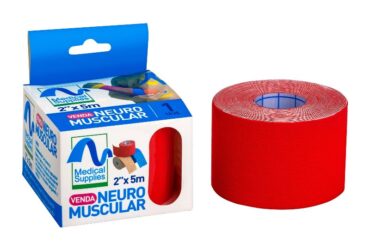 VENDA NEUROMUSCULAR ROJO 2X5 M